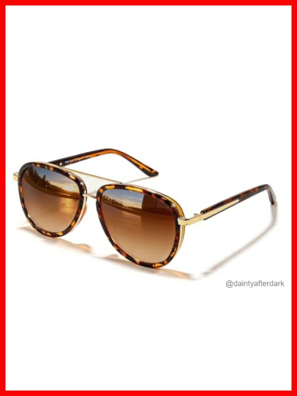 Tangle-Free Aviator Sunglasses Polarized UV400 Unisex Adult